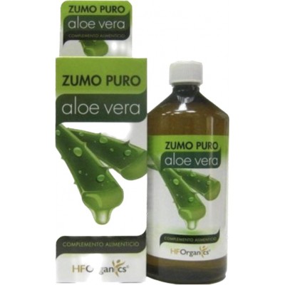 Zumo Aloe Vera PURO 1 Litro de HFOrganics Herbofarm HBF36970 Zumos salud.bio