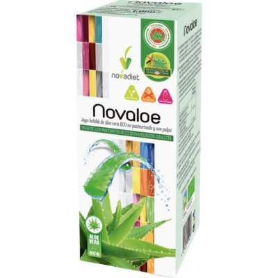 Novaloe (Zumo de Aloe Vera puro) 1 Litro de NovaDiet Novadiet 55041 Zumos salud.bio