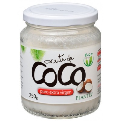 Acéite de Coco Eco de Plantis Artesania Agricola, S.A. 064008 Aceites naturales salud.bio