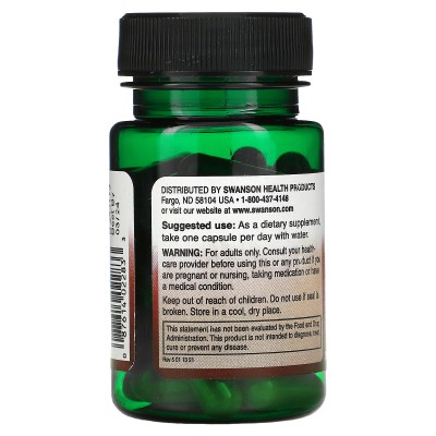 Resveratrol, (Polygonum cuspidatum) 100 mg, 30 cápsulas de Swanson Swanson SWV-02283 Antioxidantes salud.bio