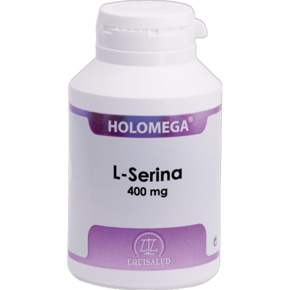 L-Serina 400mg en 50 y 180 Cápsulas de Equisalud Haya Labs LLC  Aminoácidos salud.bio