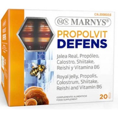 Propolvit Defens 20 viales de MARNYS® Marnys MNV238 Sistema inmunitario salud.bio