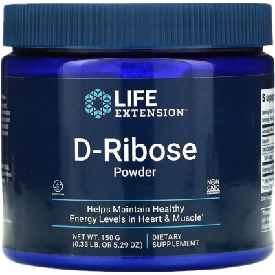 D-Ribose Nicotinamide Riboside en polvo 180g de Life Extension LifeExtension LEX-97215 Patologías e indicaciones salud.bio