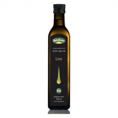 Aceite de Lino Eco Naturgreen 250 Ml. Naturgreen 0290001211 Alimentación salud.bio