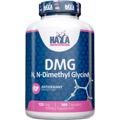 DMG (Dimetilglicina) 125 mg - 100 Caps. de Haya Labs Haya Labs LLC HAY-00781 Antioxidantes salud.bio