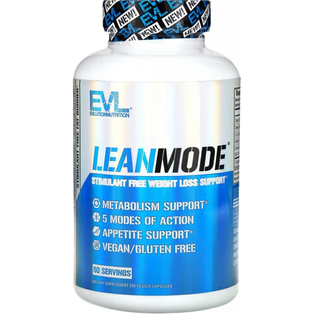 LeanMode, Refuerzo para la pérdida de peso sin estimulantes, 150 cápsulas vegetales de EVLution Nutrition EVLution Nutrition ...