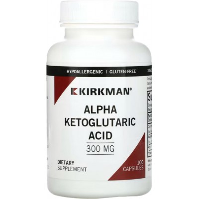Alpha Ketoglutaric Acid, 300 mg, 100 Cápsulas de Kirkman Labs Kirkman Labs KIM-02074 Suplementos Deportivos (Complementos Ali...