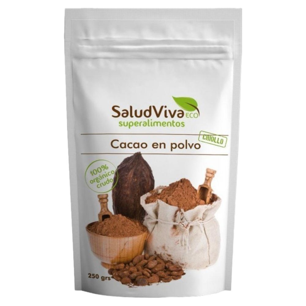 Cacao en Polvo 250g BIO ECO Crudo criollo de SaludViva SaludViva SAL-00000 Alimentación salud.bio