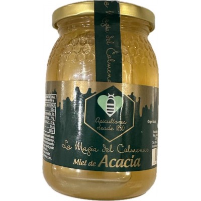 Miel de Acacia 500gr de La Magia del Colmenar La Magia del colmenar MAG-23975 Miel, Polen, Jalea Real, Propolis salud.bio