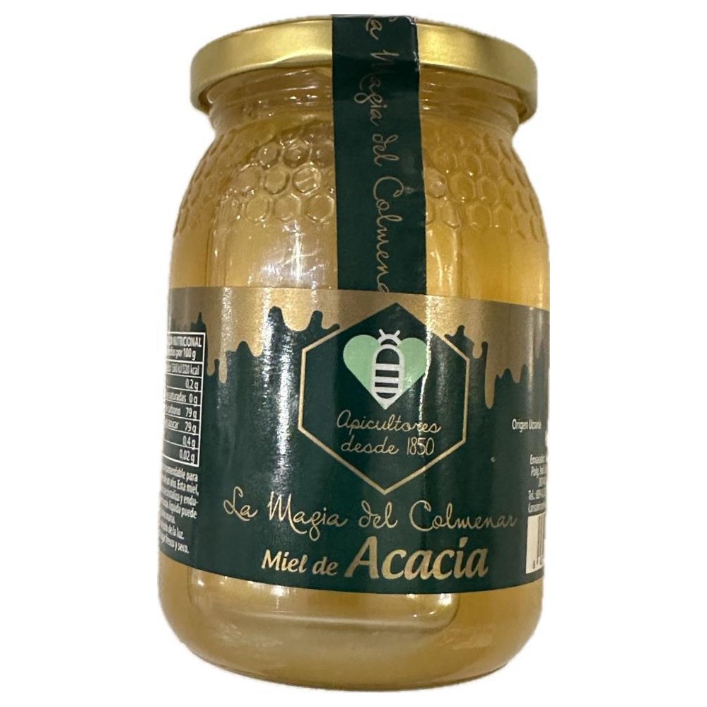 Miel de Acacia 500gr de La Magia del Colmenar La Magia del colmenar MAG-23975 Miel, Polen, Jalea Real, Propolis salud.bio