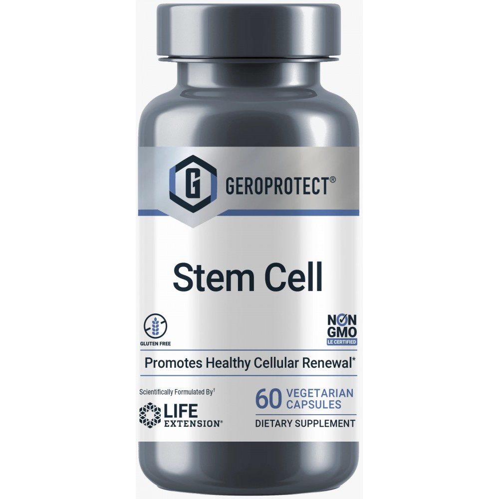 GEROPROTECT® Stem Cell 60 Cápsulas vegetales de Life Extension LifeExtension LEX-02401 Antioxidantes salud.bio