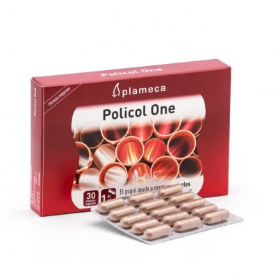 Policol One 30 Cápsulas de Plameca Plameca PLA-84553 Ayudas niveles Colesterol y Trigliceridos salud.bio