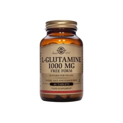 L-Glutamina 1000 mg de Solgar  60 cápsulas SOLGAR 011254 Suplementos Deportivos (Complementos Alimenticios) salud.bio