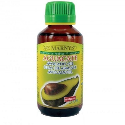 Aceite puro de AGUACATE 125ml Alimentario de MARNYS Marnys AP100 Aceites naturales salud.bio