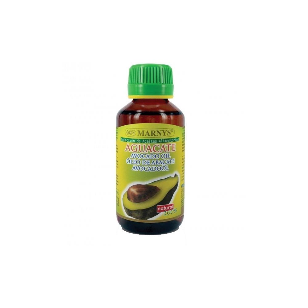 Aceite puro de AGUACATE 125ml Alimentario de MARNYS Marnys AP100 Aceites naturales salud.bio