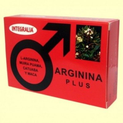 Arginina Plus 60 Cápsulas de Integralia INTEGRALIA 355 Salud Sexual y Fertilidad salud.bio